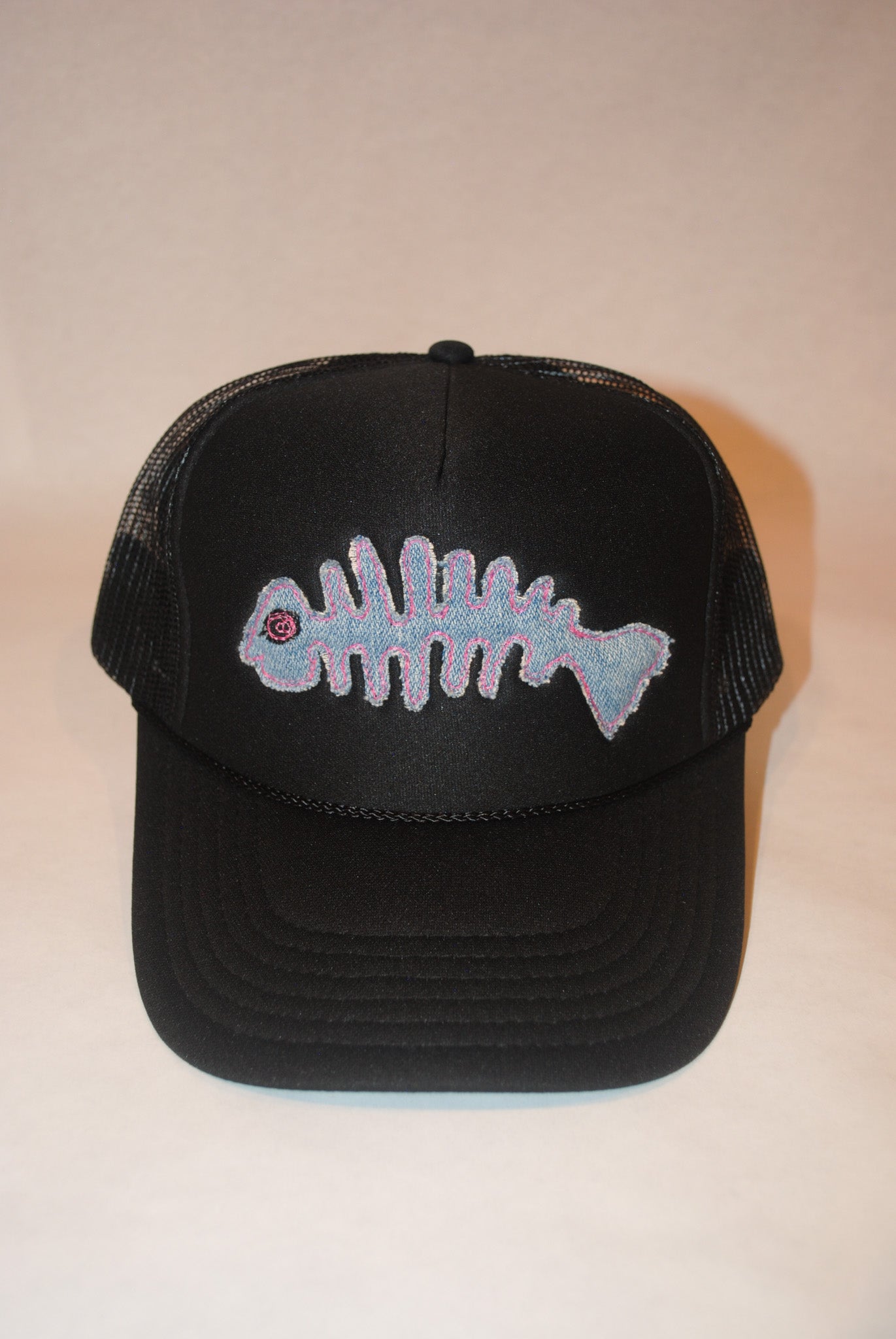 BLACK FISH SKELLY TRUCKER MEDIUM DENIM