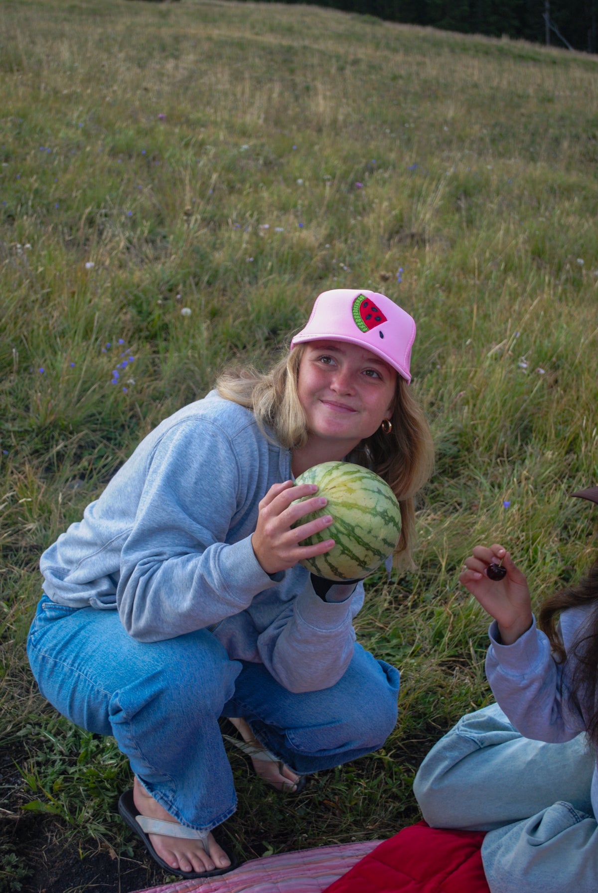 LIGHT PINK WATERMELON TRUCKER