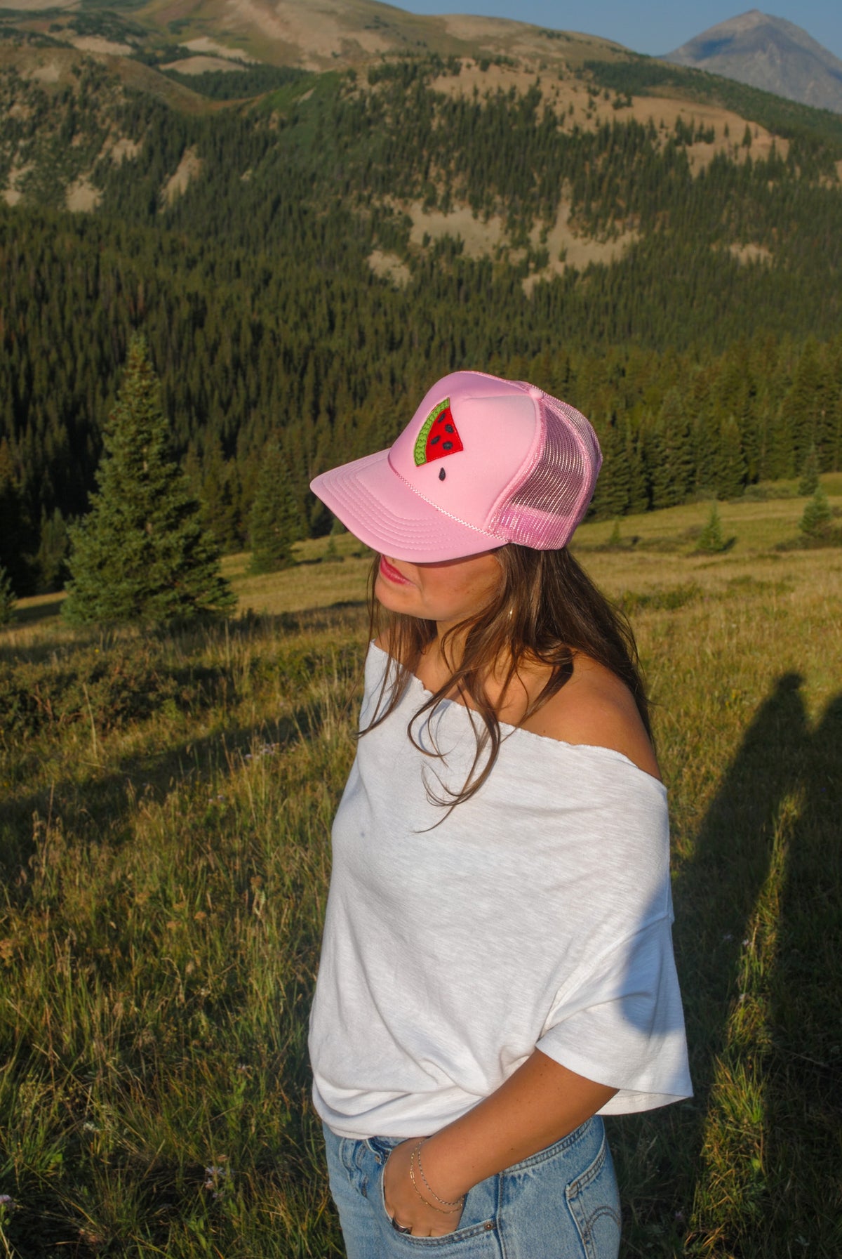 LIGHT PINK WATERMELON TRUCKER