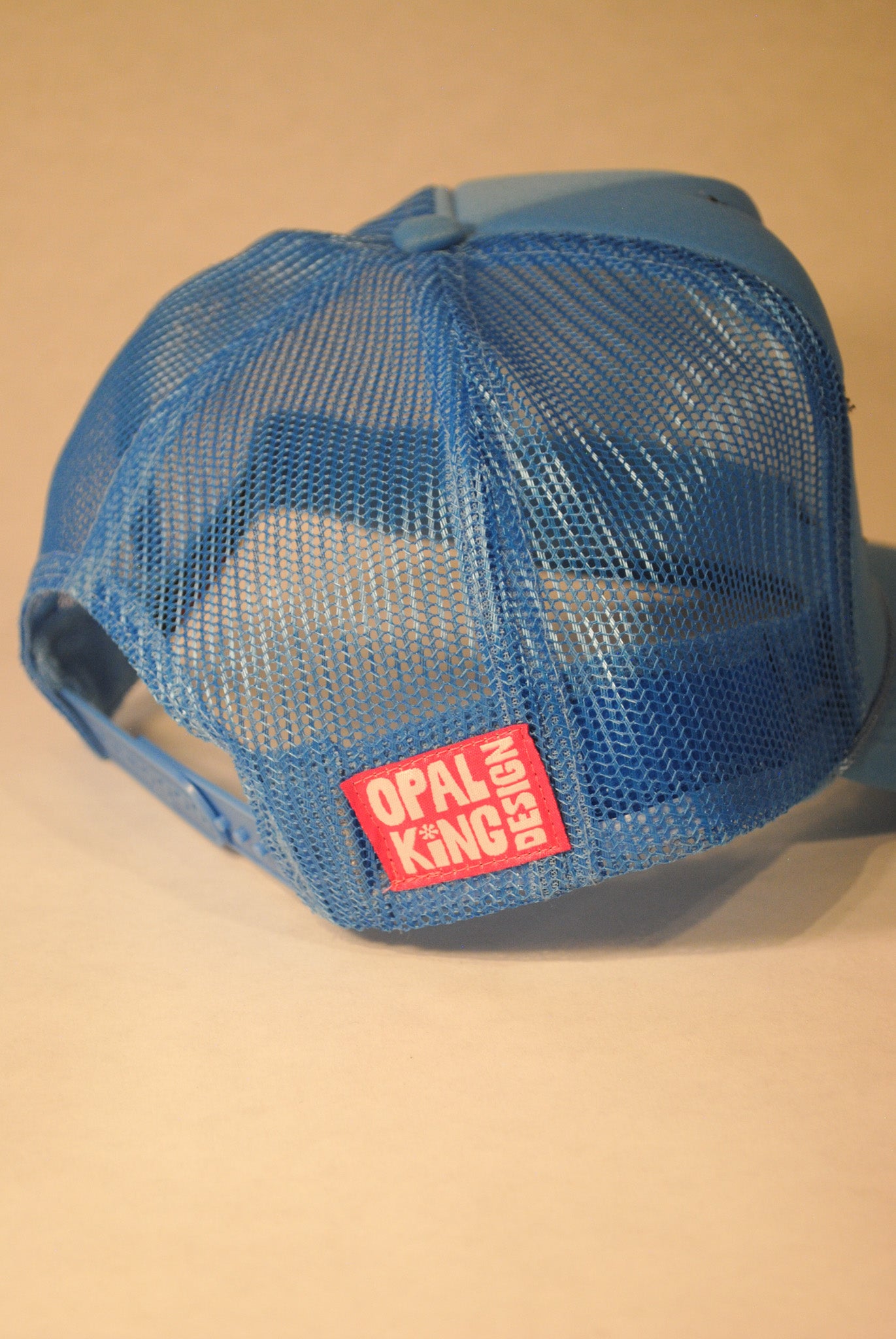LIGHT BLUE DOUBLE STAR TRUCKER ZEBRA